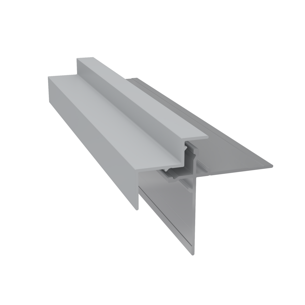 Light Trim 5/16in Panel & 3/4 lap 2-piece Outside Corner C924XL | Shadow XL Collection-White