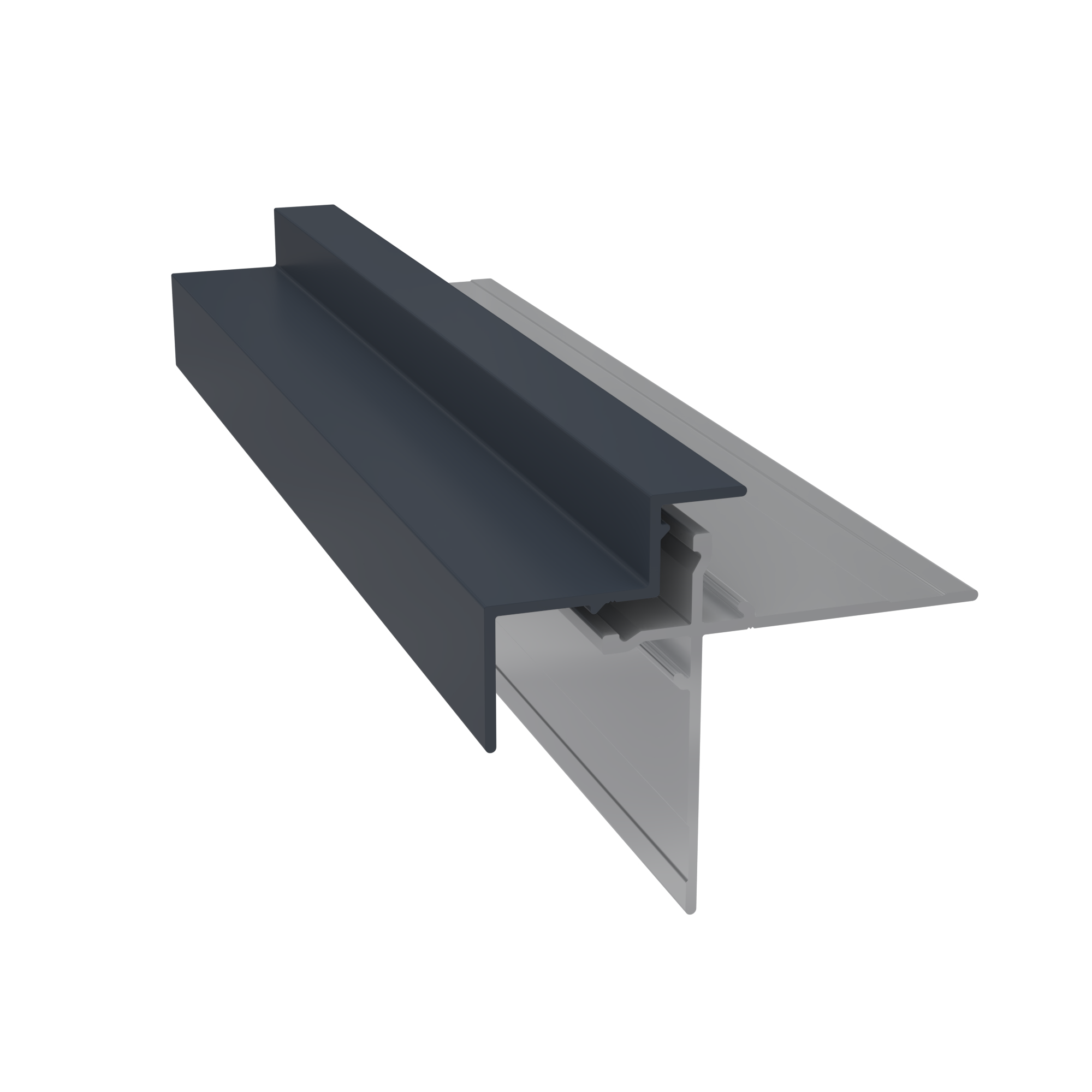 Light Trim 5/16in Panel & 3/4 lap 2-piece Outside Corner C924XL | Shadow XL Collection-Deep Ocean 53 (JH)