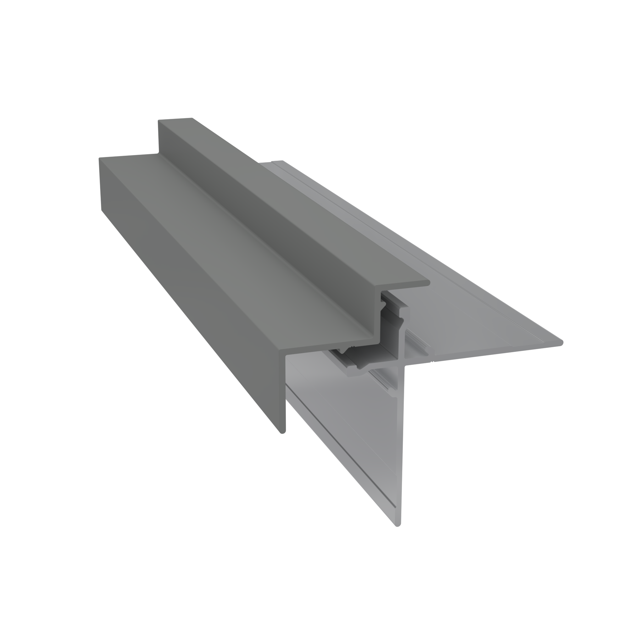 Light Trim 5/16in Panel & 3/4 lap 2-piece Outside Corner C924XL | Shadow XL Collection-Gray Slate 51 (JH)