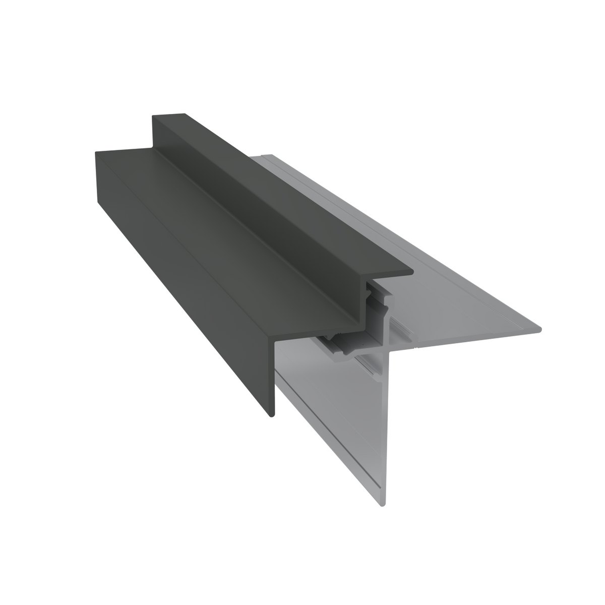 Light Trim 5/16in Panel & 3/4 lap 2-piece Outside Corner C924XL | Shadow XL Collection-Iron Gray 92 (JH)