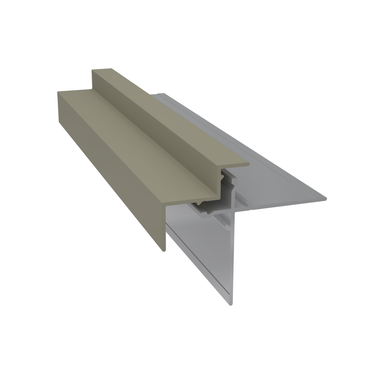 Light Trim 5/16in Panel & 3/4 lap 2-piece Outside Corner C924XL | Shadow XL Collection-Monterey Taupe 76 (JH)