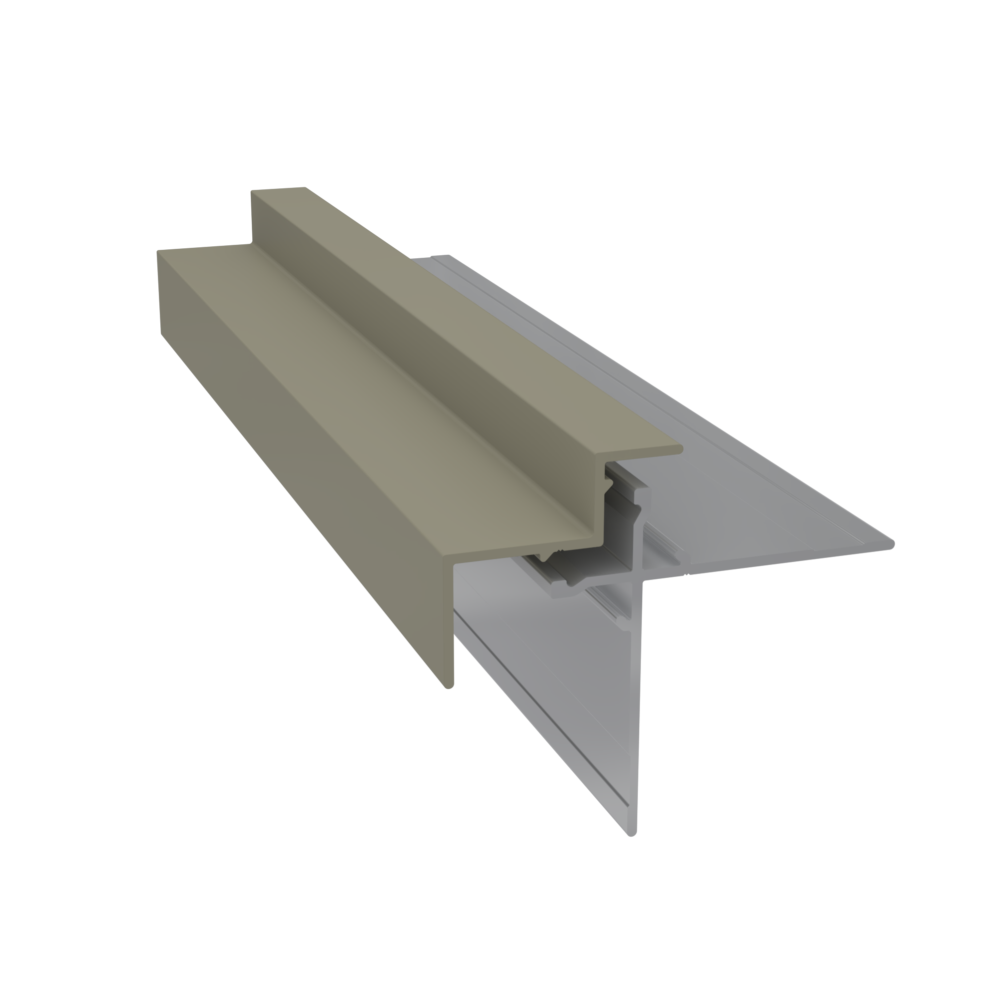 Light Trim 5/16in Panel & 3/4 lap 2-piece Outside Corner C924XL | Shadow XL Collection-Monterey Taupe 76 (JH)