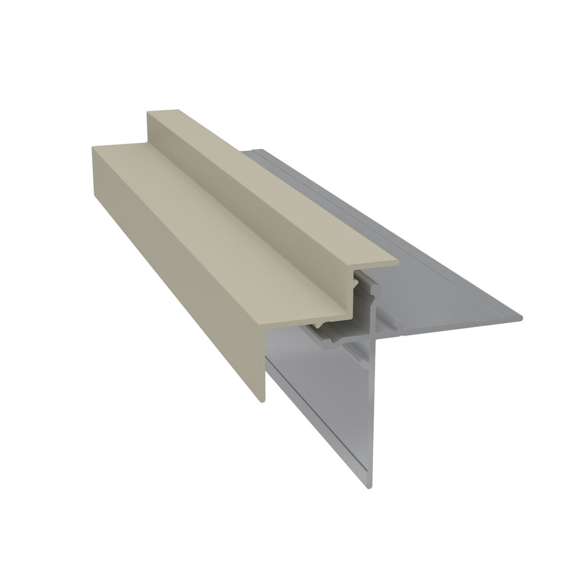 Light Trim 5/16in Panel & 3/4 lap 2-piece Outside Corner C924XL | Shadow XL Collection-Navajo Beige 72 (JH)