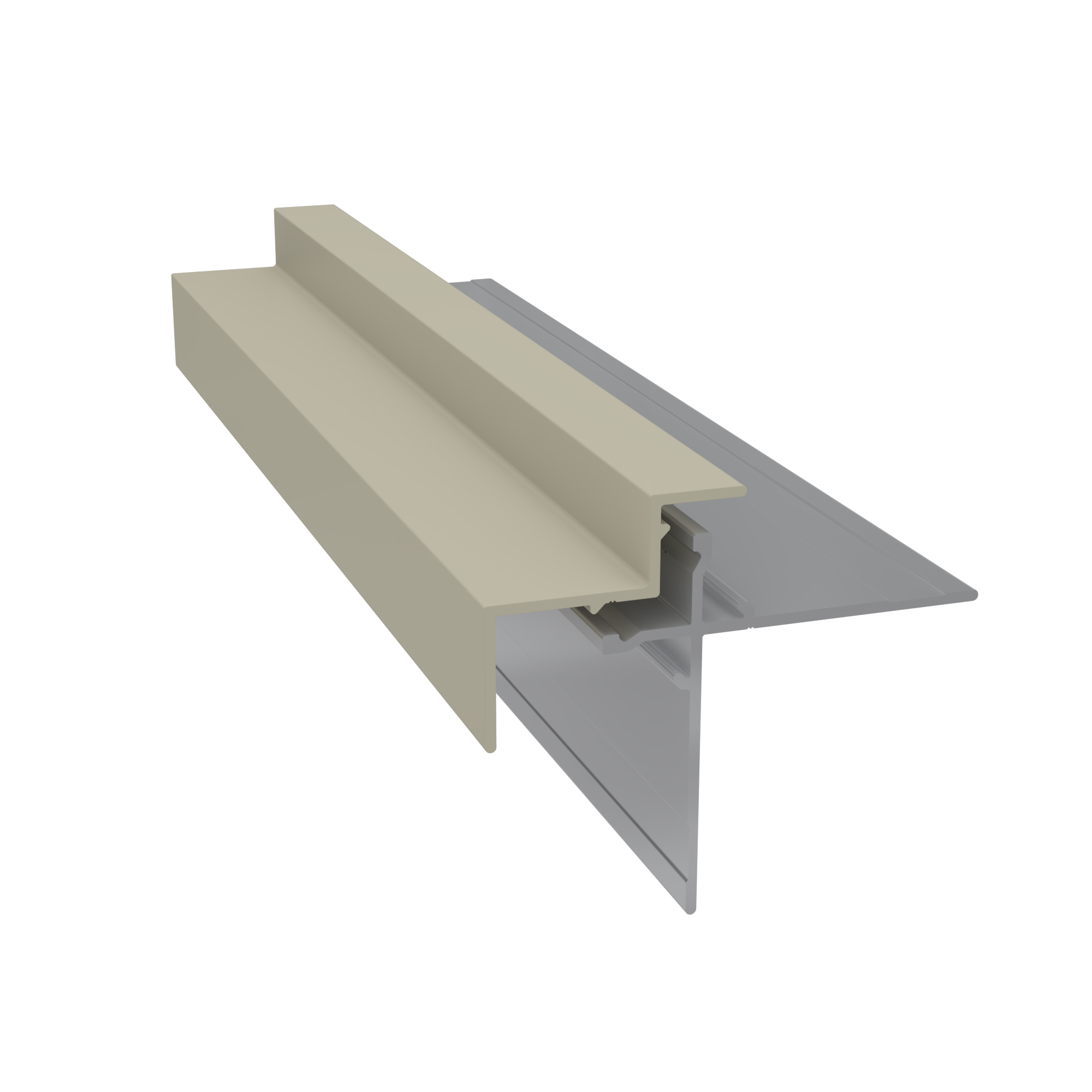 Light Trim 5/16in Panel & 3/4 lap 2-piece Outside Corner C924XL | Shadow XL Collection-Navajo Beige 72 (JH)