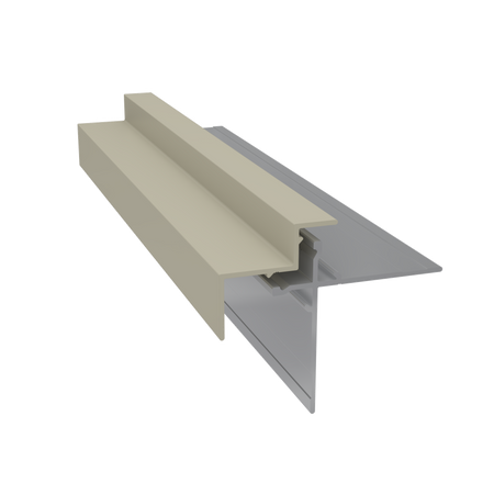 Light Trim 5/16in Panel & 3/4 lap 2-piece Outside Corner C924XL | Shadow XL Collection-Navajo Beige 72 (JH)