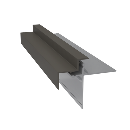 Light Trim 5/16in Panel & 3/4 lap 2-piece Outside Corner C924XL | Shadow XL Collection-Rich Espresso 46 (JH)