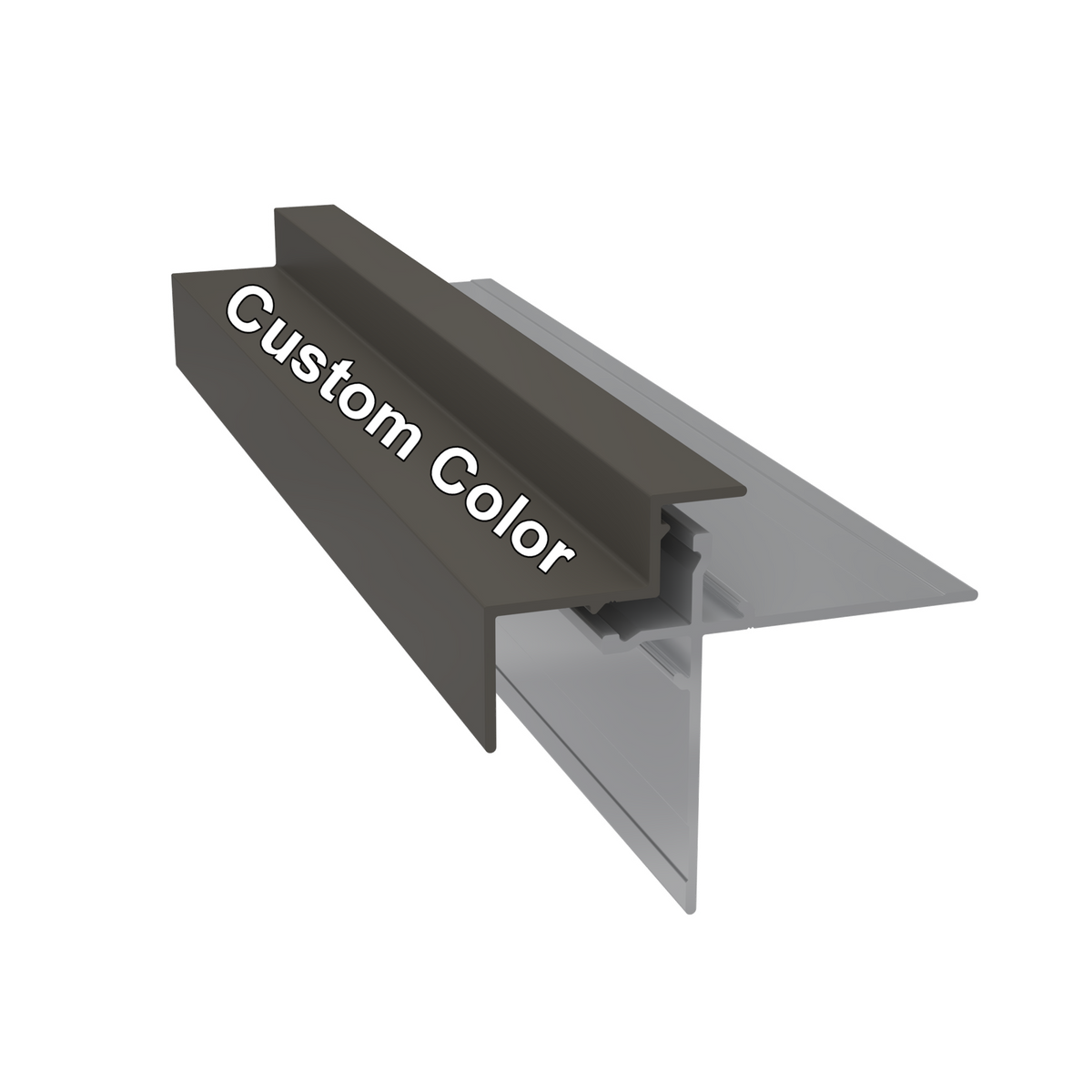 Light Trim 5/16in Panel & 3/4 lap 2-piece Outside Corner C924XL | Shadow XL Collection-Custom Color