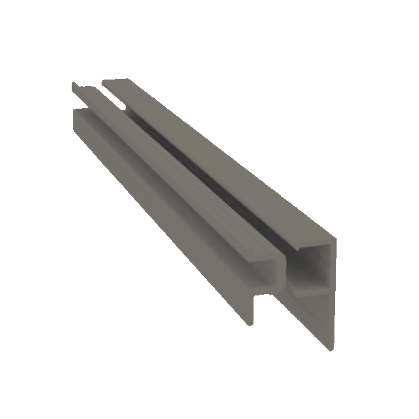 Light Trim 5/16in Panel 2-piece Universal J Trim J002 | Shadow Collection-Aged Pewter 54 (JH)