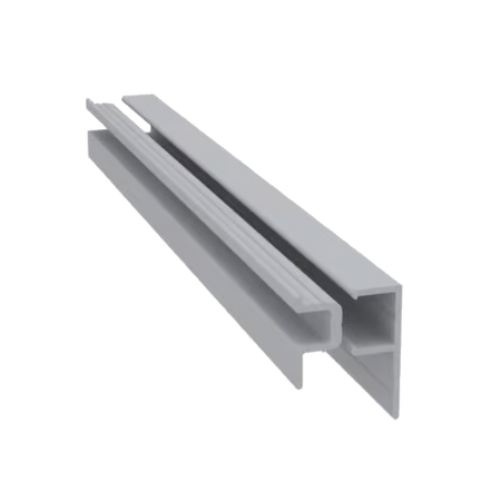 Light Trim 5/16in Panel 2-piece Universal J Trim J002 | Shadow Collection-White