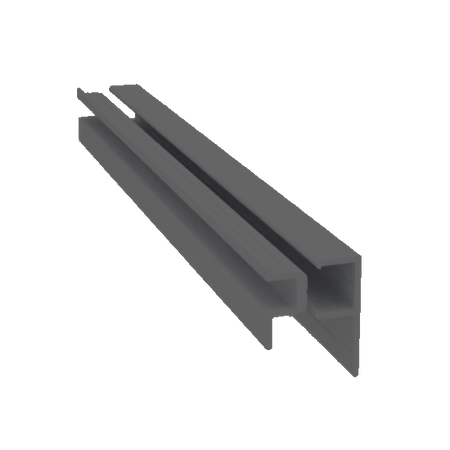 Light Trim 5/16in Panel 2-piece Universal J Trim J002 | Shadow Collection-Night Gray 49 (JH)