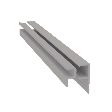 Light Trim 5/16in Panel 2-piece Universal J Trim J002 | Shadow Collection-Pearl Gray 48 (JH)