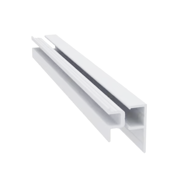 Light Trim 5/16in Panel 2-piece Universal J Trim J002 | Shadow Collection-Black