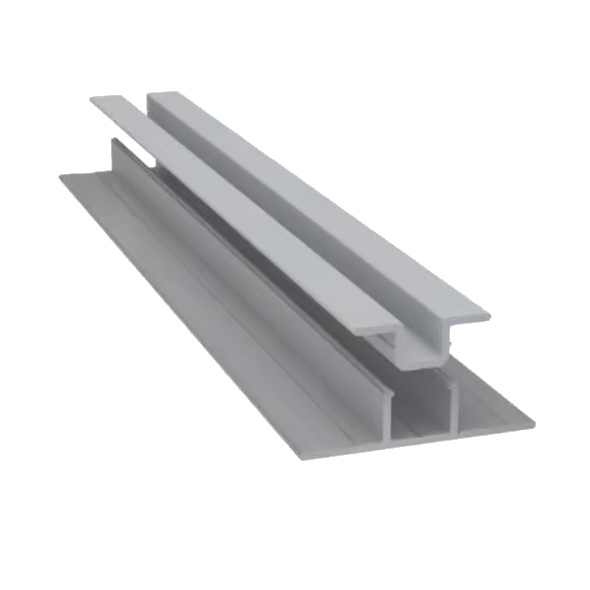 Light Trim 5/16in Panel 2-piece Vertical Trim V099 | Shadow Collection-White