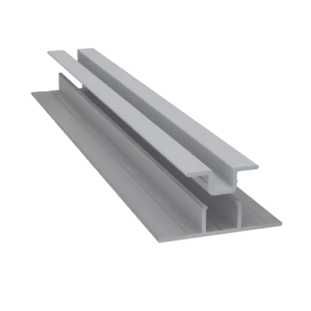 Light Trim 5/16in Panel 2-piece Vertical Trim V099 | Shadow Collection-White