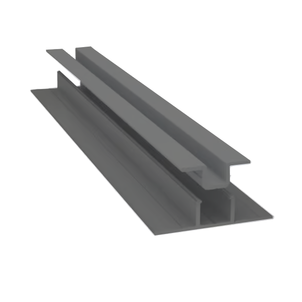 Light Trim 5/16in Panel 2-piece Vertical Trim V099 | Shadow Collection-Gray Slate 51 (JH)