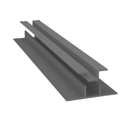 Light Trim 5/16in Panel 2-piece Vertical Trim V099 | Shadow Collection-Gray Slate 51 (JH)
