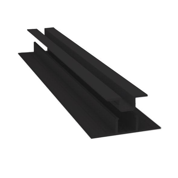 Light Trim 5/16in Panel 2-piece Vertical Trim V099 | Shadow Collection-Midnight Black 95 (JH)