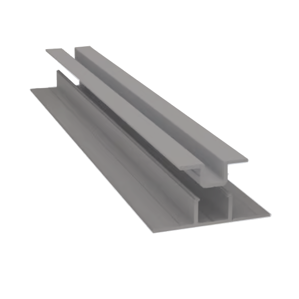 Light Trim 5/16in Panel 2-piece Vertical Trim V099 | Shadow Collection-Pearl Gray 48 (JH)