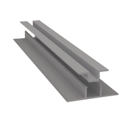 Light Trim 5/16in Panel 2-piece Vertical Trim V099 | Shadow Collection-Pearl Gray 48 (JH)