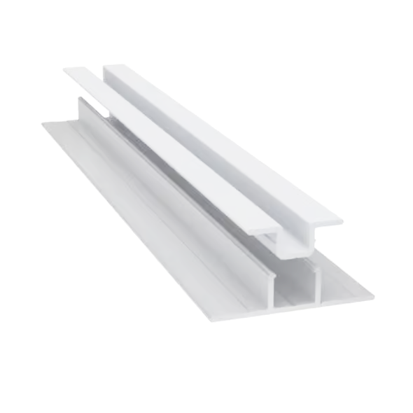 Light Trim 5/16in Panel 2-piece Vertical Trim V099 | Shadow Collection-Black