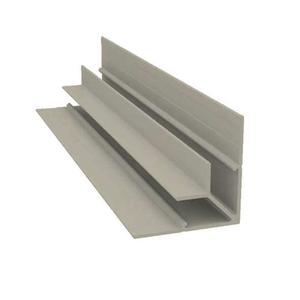 Light Trim 5/16in Panel Inside Corner V005XL | Shadow XL Collection-Cobble Stone 75 (JH)