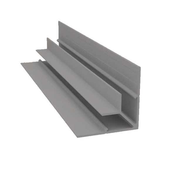 Light Trim 5/16in Panel Inside Corner V005XL | Shadow XL Collection-Pearl Gray 48 (JH)