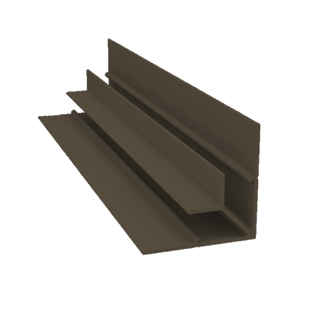 Light Trim 5/16in Panel Inside Corner V005XL | Shadow XL Collection-Timber Bark 77 (JH)