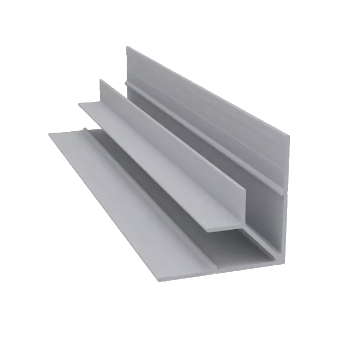 Light Trim 1/2in Panel Inside Corner V765XL | Shadow XL Collection-White