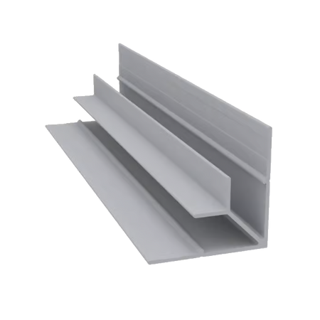 Light Trim 1/2in Panel Inside Corner V765XL | Shadow XL Collection-White