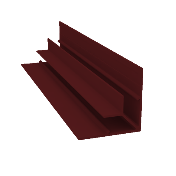 Light Trim 1/2in Panel Inside Corner V765XL | Shadow XL Collection-Countrylane Red 90 (JH)