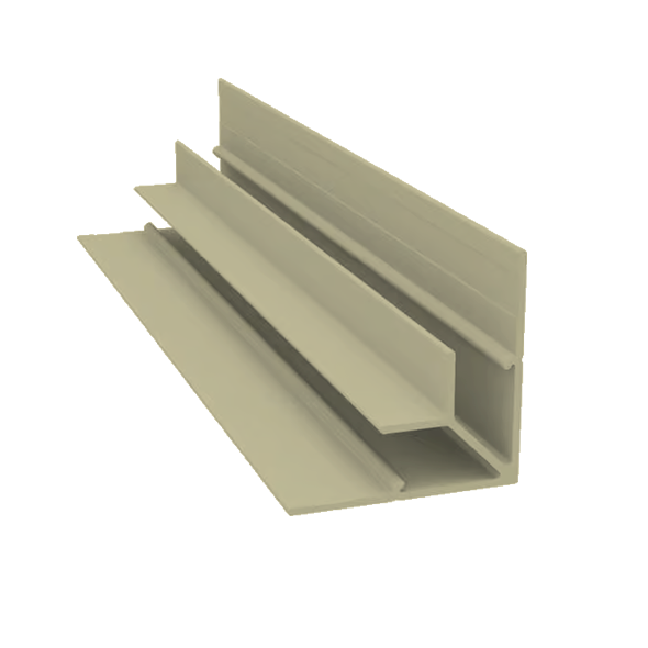 Light Trim 1/2in Panel Inside Corner V765XL | Shadow XL Collection-Navajo Beige 72 (JH)