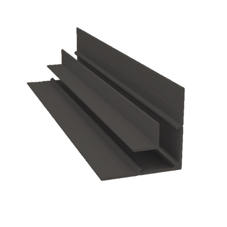 Light Trim 1/2in Panel Inside Corner V765XL | Shadow XL Collection-Rich Espresso 46 (JH)