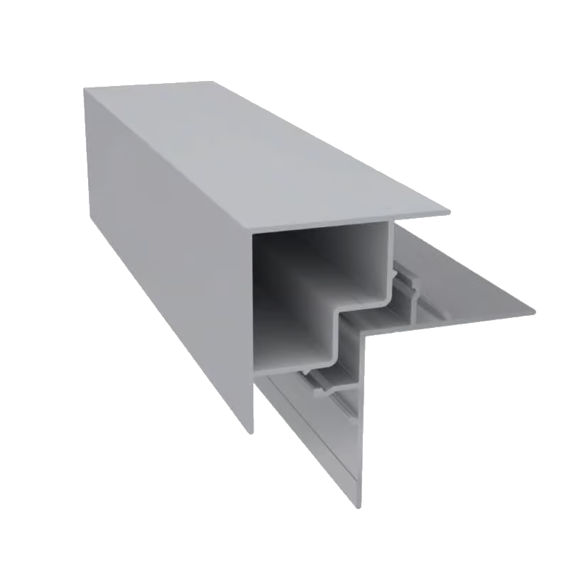 Light Trim 3/4in Lap Siding 2-Piece Outside Corner Trim C224-White