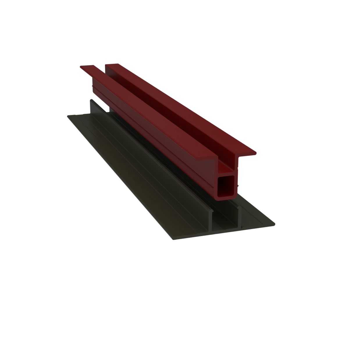 Light Trim 3/4in Lap Siding 2-piece Vertical Trim V220-Iron Gray 92 (JH)