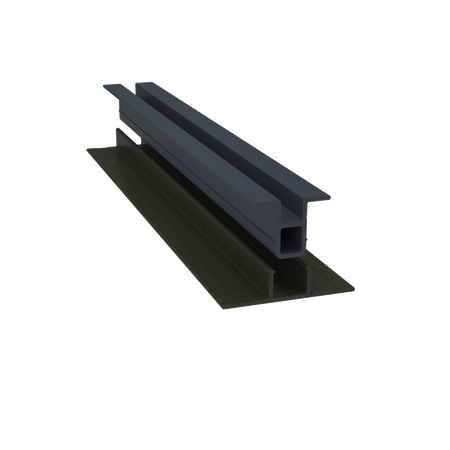 Light Trim 3/4in Lap Siding 2-piece Vertical Trim V220-Khaki Brown 71 (JH)