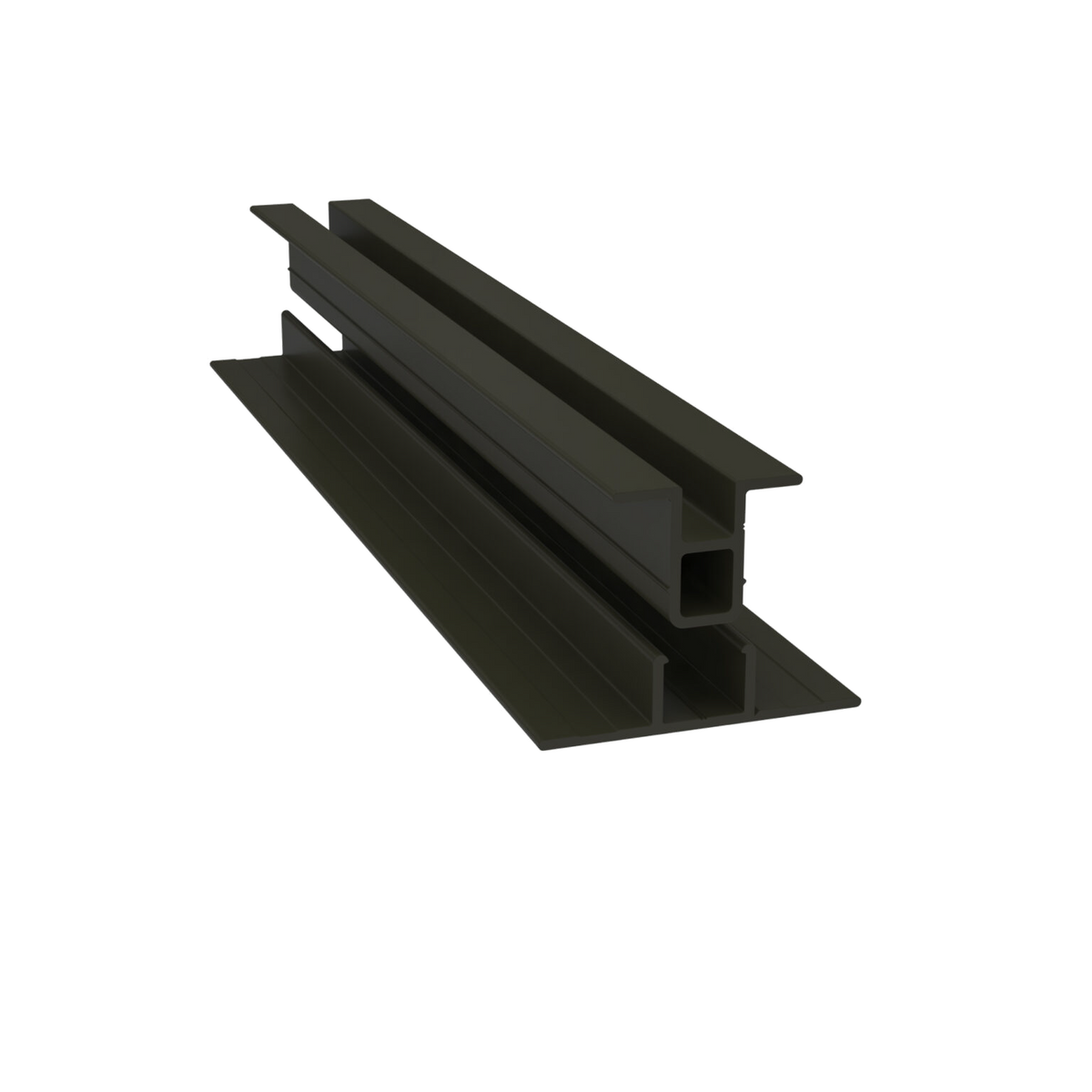 Light Trim 3/4in Lap Siding 2-piece Vertical Trim V220-Night Gray 49 (JH)