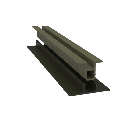 Light Trim 3/4in Lap Siding 2-piece Vertical Trim V220-Rich Espresso 46 (JH)