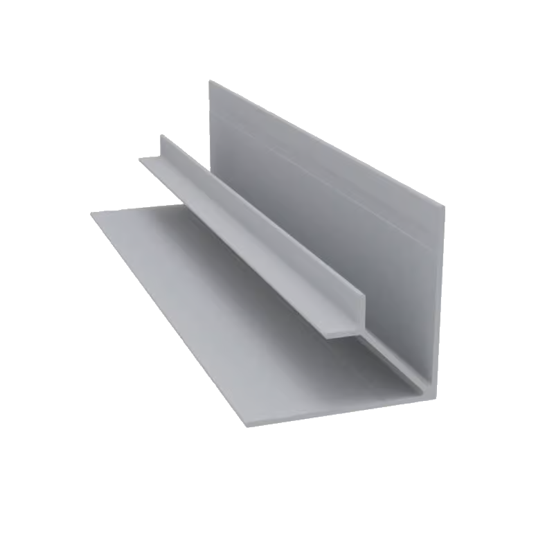 Light Trim 3/4in Lap Siding Inside Corner V225-White