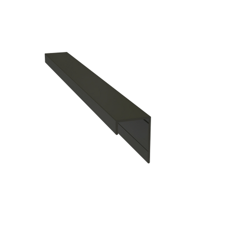Light Trim 3/4in Lap Siding Universal J Trim J201-Mountain Sage 80 (JH)