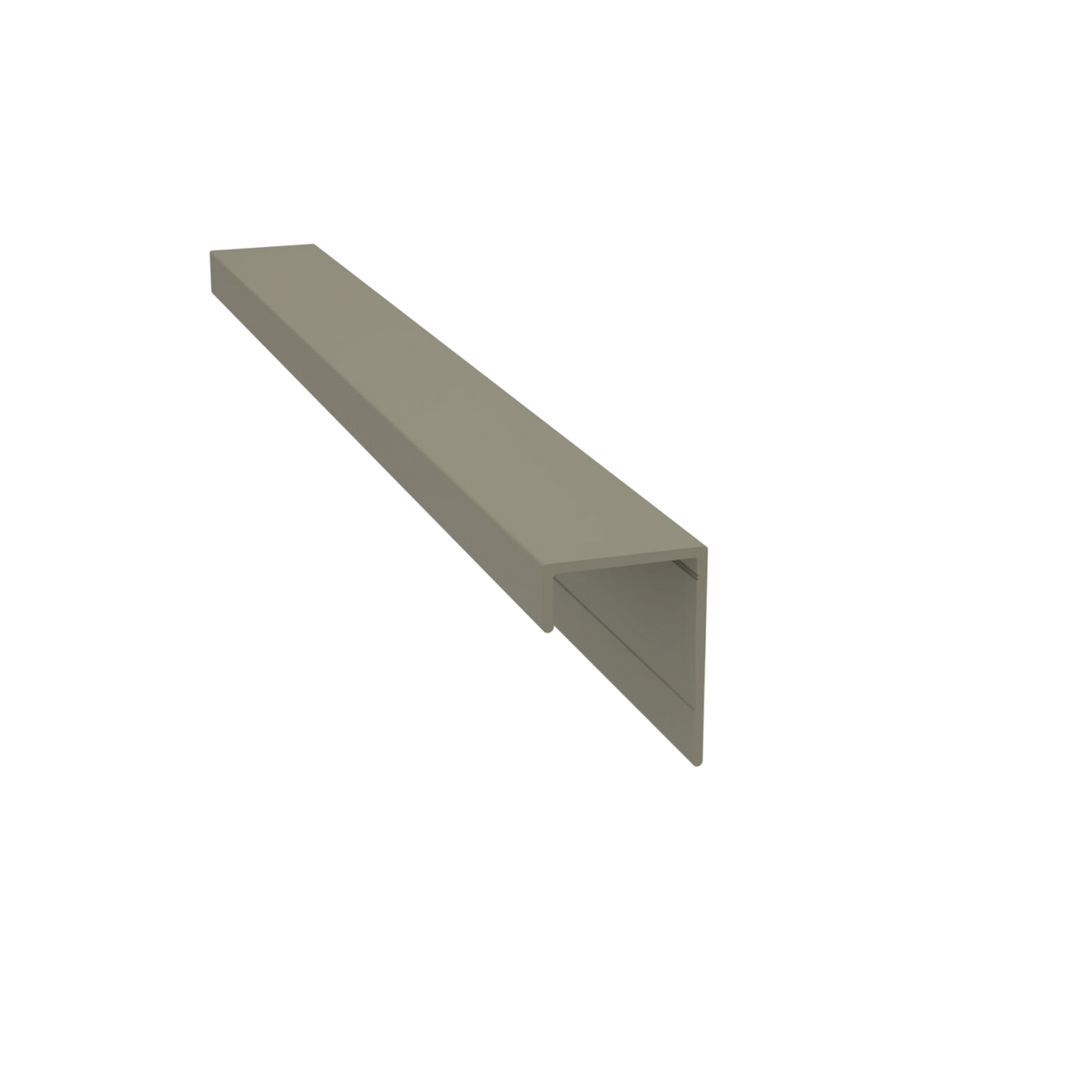 Light Trim 3/4in Lap Siding Universal J Trim J201-Navajo Beige 72 (JH)