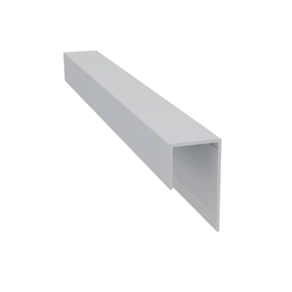 Light Trim 3/4in Lap Universal J Trim J201XXL | Shadow XL Collection-Arctic White 67 (JH)