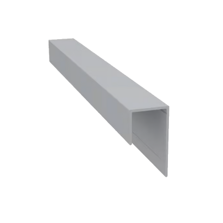 Light Trim 3/4in Lap Universal J Trim J201XXL | Shadow XL Collection-White