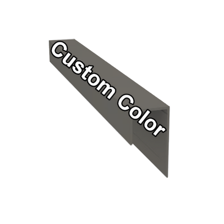 Light Trim 3/4in Lap Universal J Trim J201XXL | Shadow XL Collection-Custom Color