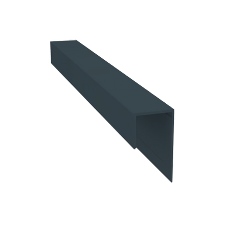 Light Trim 3/4in Lap Universal J Trim J201XXL | Shadow XL Collection-Evening Blue 86 (JH)