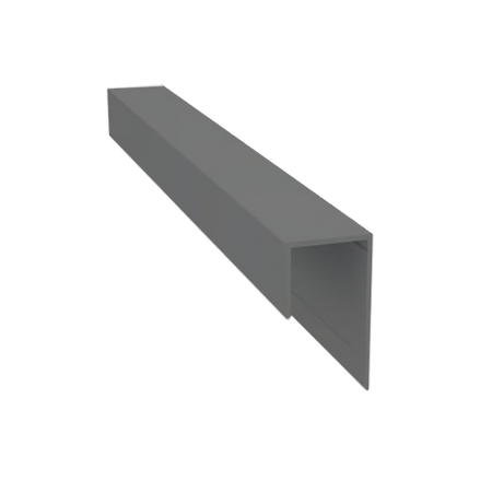 Light Trim 3/4in Lap Universal J Trim J201XXL | Shadow XL Collection-Gray Slate 51 (JH)