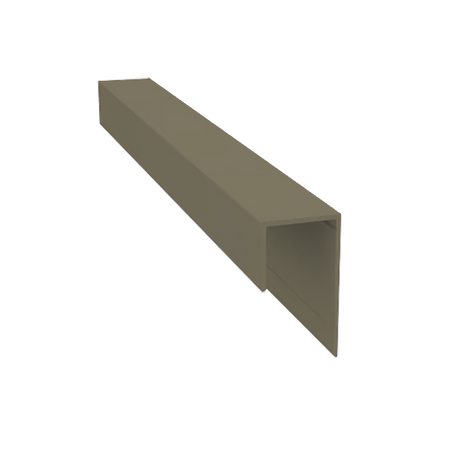 Light Trim 3/4in Lap Universal J Trim J201XXL | Shadow XL Collection-Monterey Taupe 76 (JH)