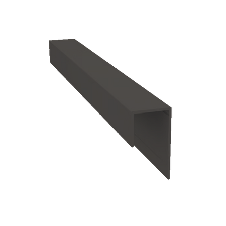 Light Trim 3/4in Lap Universal J Trim J201XXL | Shadow XL Collection-Rich Espresso 46 (JH)