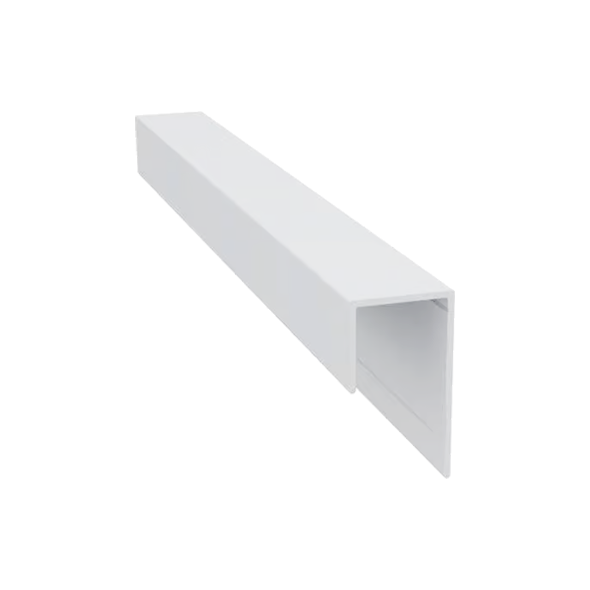 Light Trim 3/4in Lap Universal J Trim J201XXL | Shadow XL Collection-Black