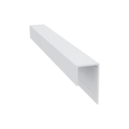 Light Trim 3/4in Lap Universal J Trim J201XXL | Shadow XL Collection-Black