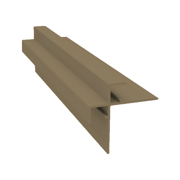 Light Trim 5/16in Panel Outside Corner V004XL | Shadow XL Collection-Khaki Brown 71 (JH)